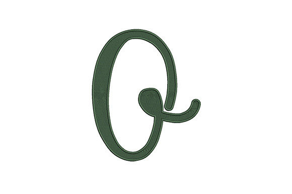 Alphabet O: Versatile Embroidery for Personalized Gifts