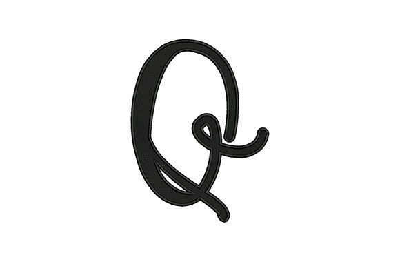 Alphabet Q: A Versatile Design for Seasonal Embroidery