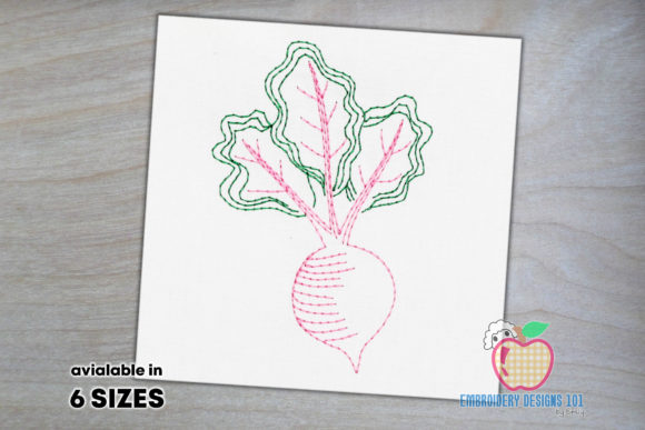 Exploring Fresh Organic Beets Bean Stitch