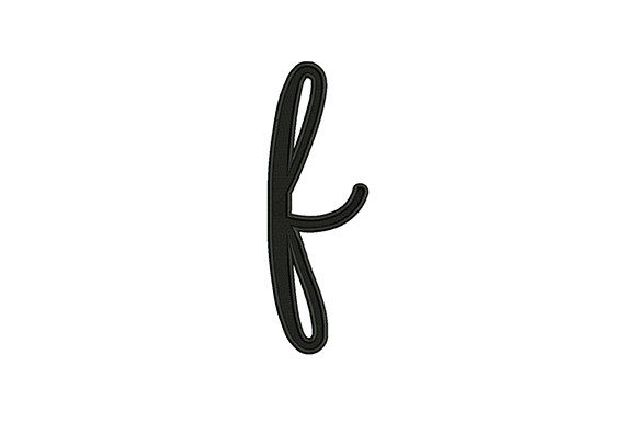Lower Case Alphabet F: Soft Stitching for Gifts