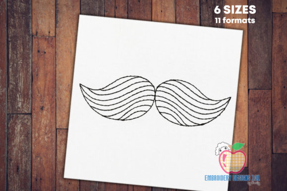 Retro Mustache Symbol: A Designer’s Stitch Review