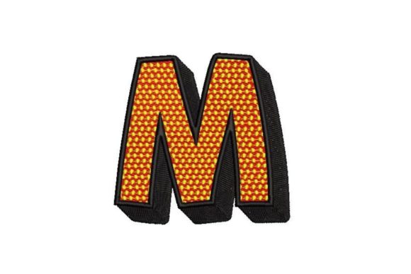 Reviewing Comic Pop Art Alphabet Letter M