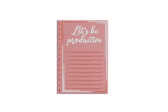 Rose Gold Spiral Planner: An Embroidery Seller’s Review