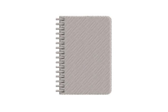 Silver Spiral Notebook: A Seasonal Embroidery Review
