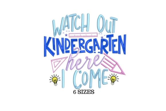 Watch Out: Playful Back to School Embroidery Review