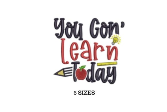 You Gon Learn Today: Embroidery Design Review